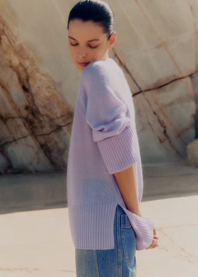 Cloud-Soft Merino Cashmere Silk Jumper | ME+EM Global (Excluding US)