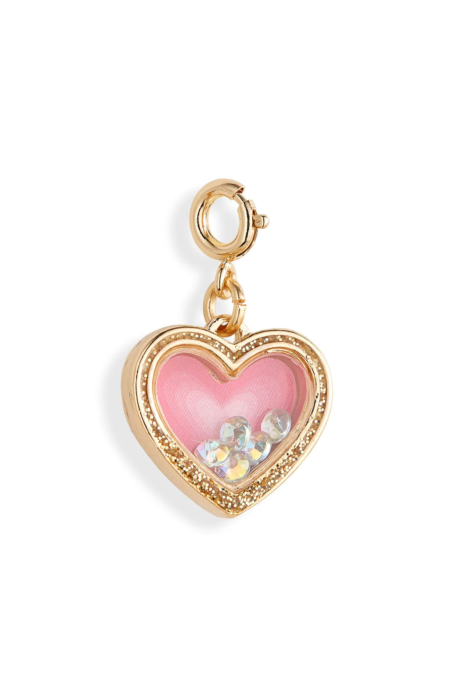 Gold Heart Shaker Charm | Nordstrom