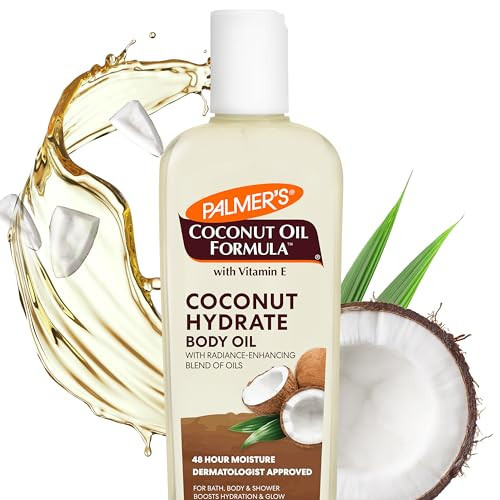 Palmer's Coconut Oil Formula Body Oil, Body Moisturizer with Green Coffee Extract, Bath Oil for Dry Skin, 8.5 Ounces (Pour Cap) | Amazon (US)