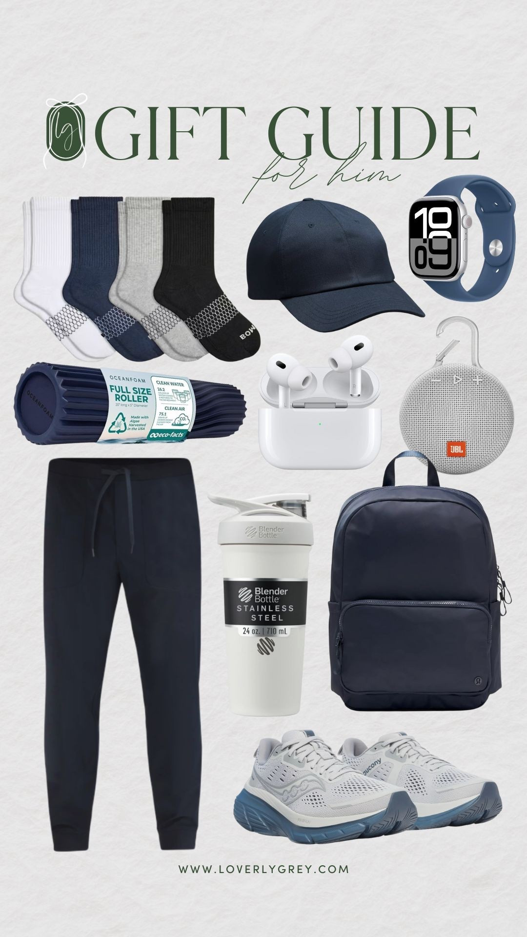 For the guy who’s always on the move — my Athletic Gift Guide for Him is packed with workout must-haves, recovery tools, and stylish gear he’ll actually use. From gym essentials to sporty tech gadgets, these picks are perfect for the fitness lover in your life! 🏋️‍♂️💥

#Loverly Grey #GiftGuide #GiftsForHim #AthleticGifts #FitnessGifts #HolidayGiftGuide #WorkoutGear #MensStyle #ActiveLifestyle #GymEssentials #HolidayShopping #GiftIdeasForHim #GiftGuide2025

#LTKMens #LTKGiftGuide #LTKHoliday