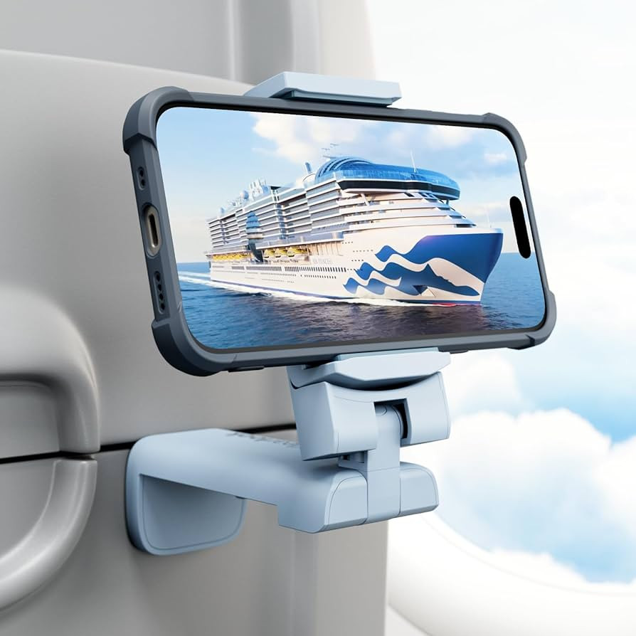 Amazon.com: Klearlook Universal Airplane Phone Holder, in Flight Travel Essentials Phone Holder M... | Amazon (US)
