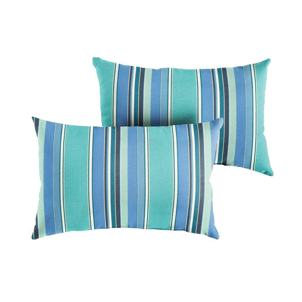 Sunbrella 2pk Lumbar Outdoor Throw Pillows Dolce Oasis | Target