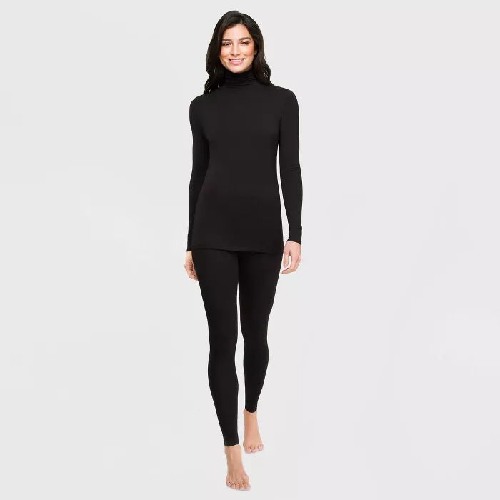 Warm Essentials by Cuddl Duds Women's Smooth Stretch Thermal Turtleneck Top | Target