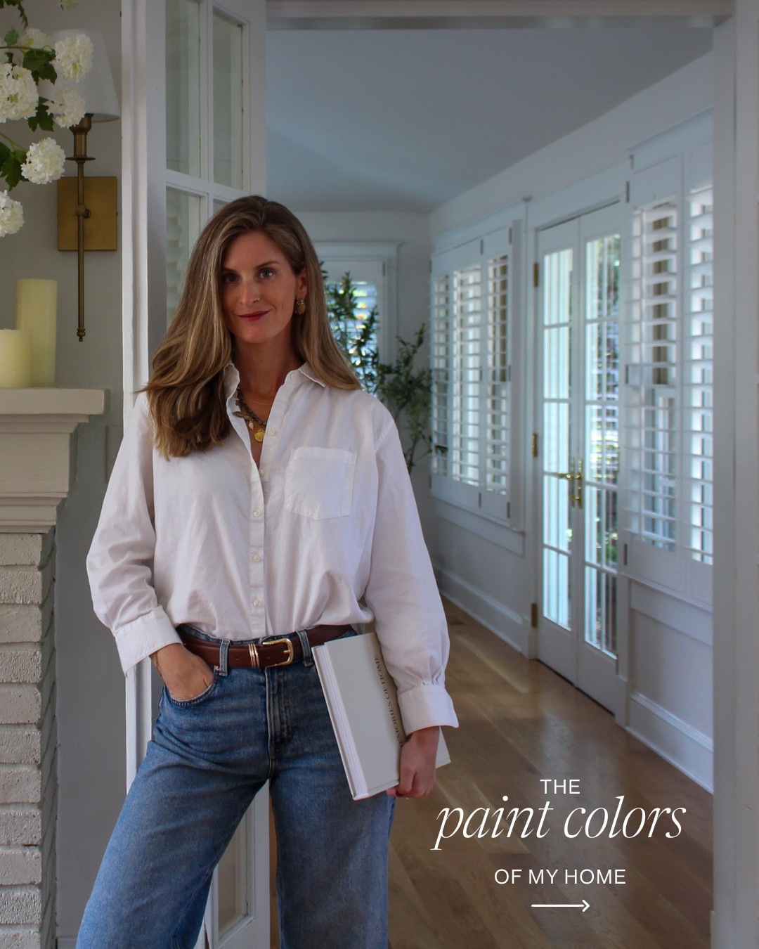 I get asked about the paint colors of my home more than anything else. So, here they are: swipe through the tried-and-true neutrals that ground our home, layered with a few bold moments that keep it interesting.

I’ll always believe the magic is in the mix: safe enough to live with, confident enough to feel intentional. Paint sets the tone, tells the story, and quietly does the heavy lifting in every space.

Save this for later, steal what speaks to you, and don’t be afraid to add a little edge where it counts! 

Key:
BM / @benjaminmoore 
SW / @sherwinwilliams
Behr / @behrpaint
CJ / @cabinetjoint