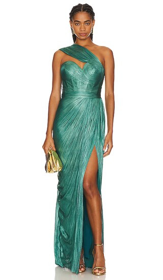Claudine Gown in Teal | Revolve Clothing (Global)