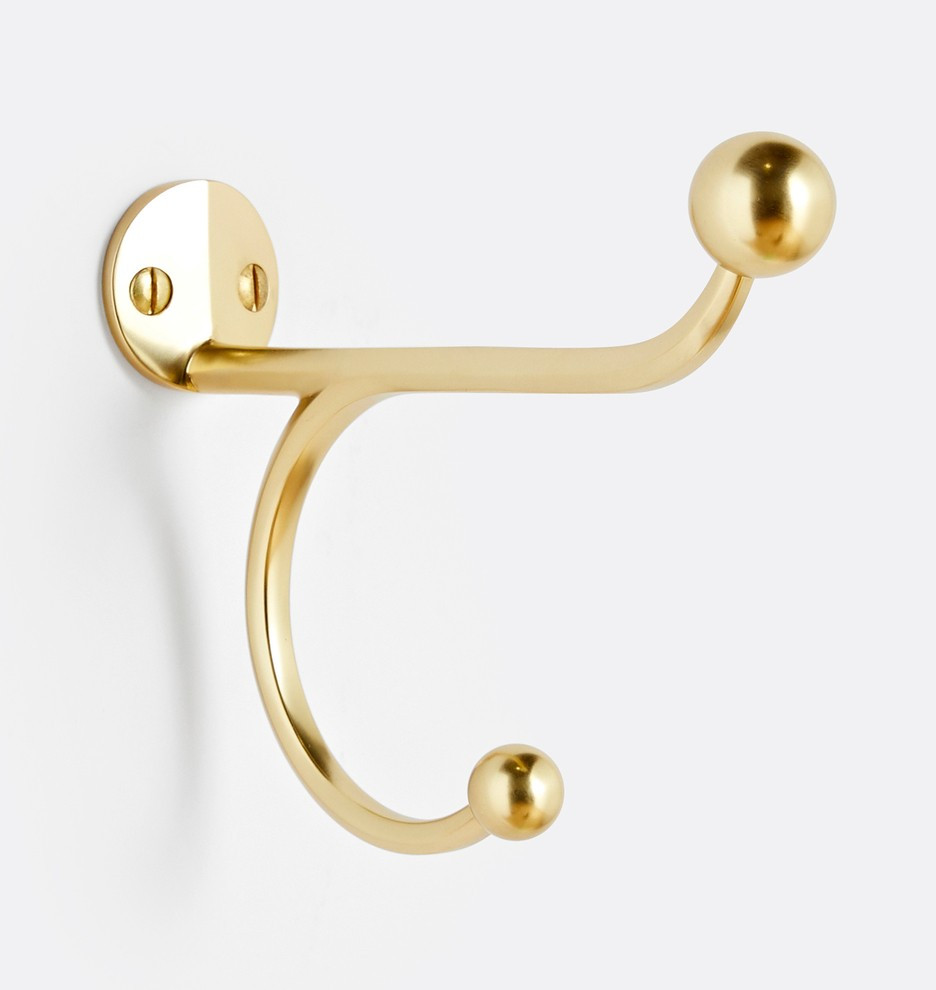 Timber Double Hook | Rejuvenation