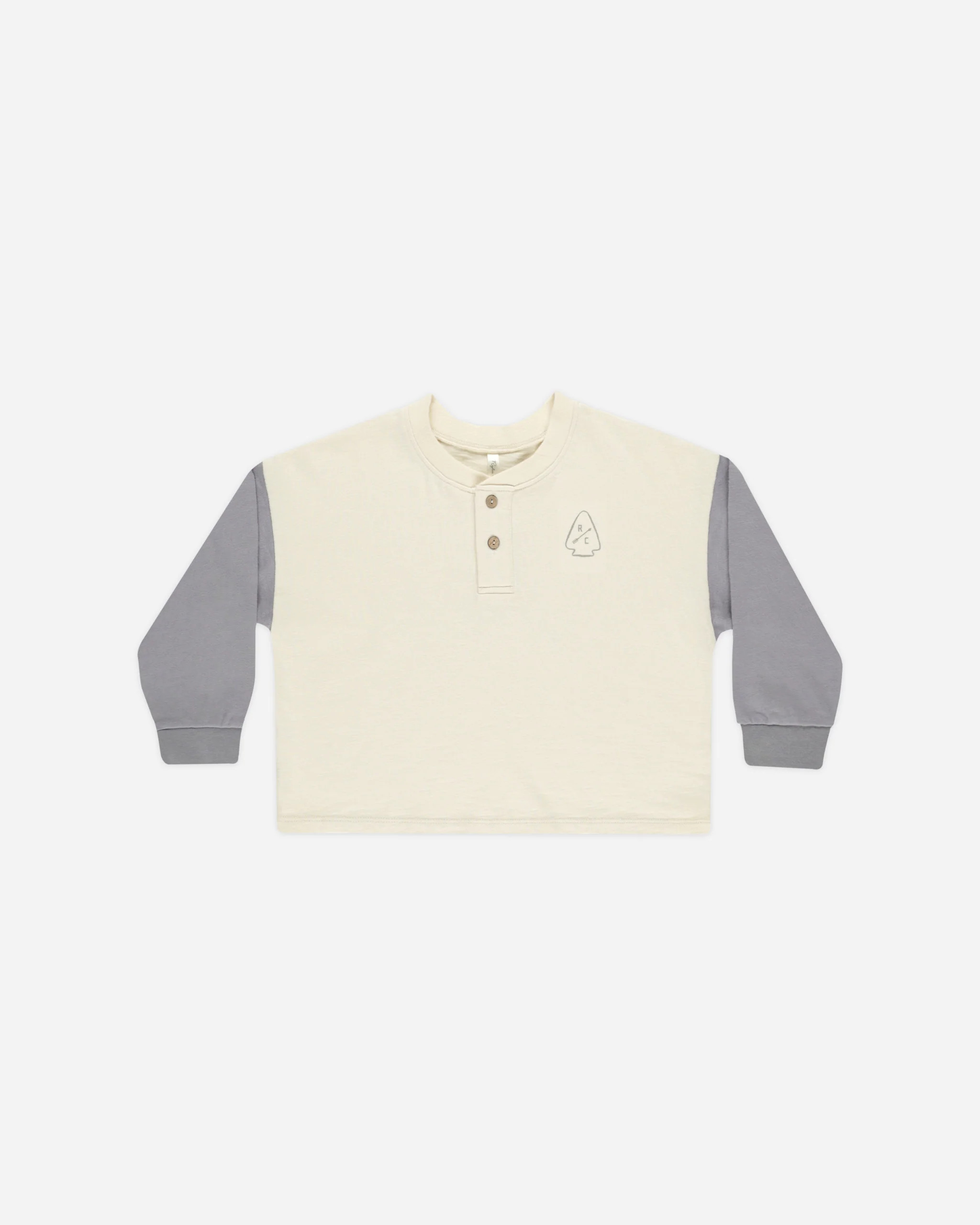 Relaxed Long Sleeve Henley || Explore | Rylee + Cru