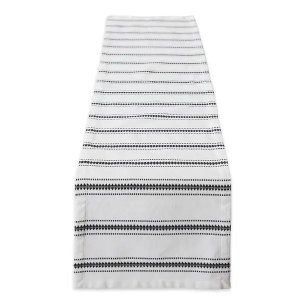 Kujawski Rectangle Striped Cotton Table Runner | Wayfair North America