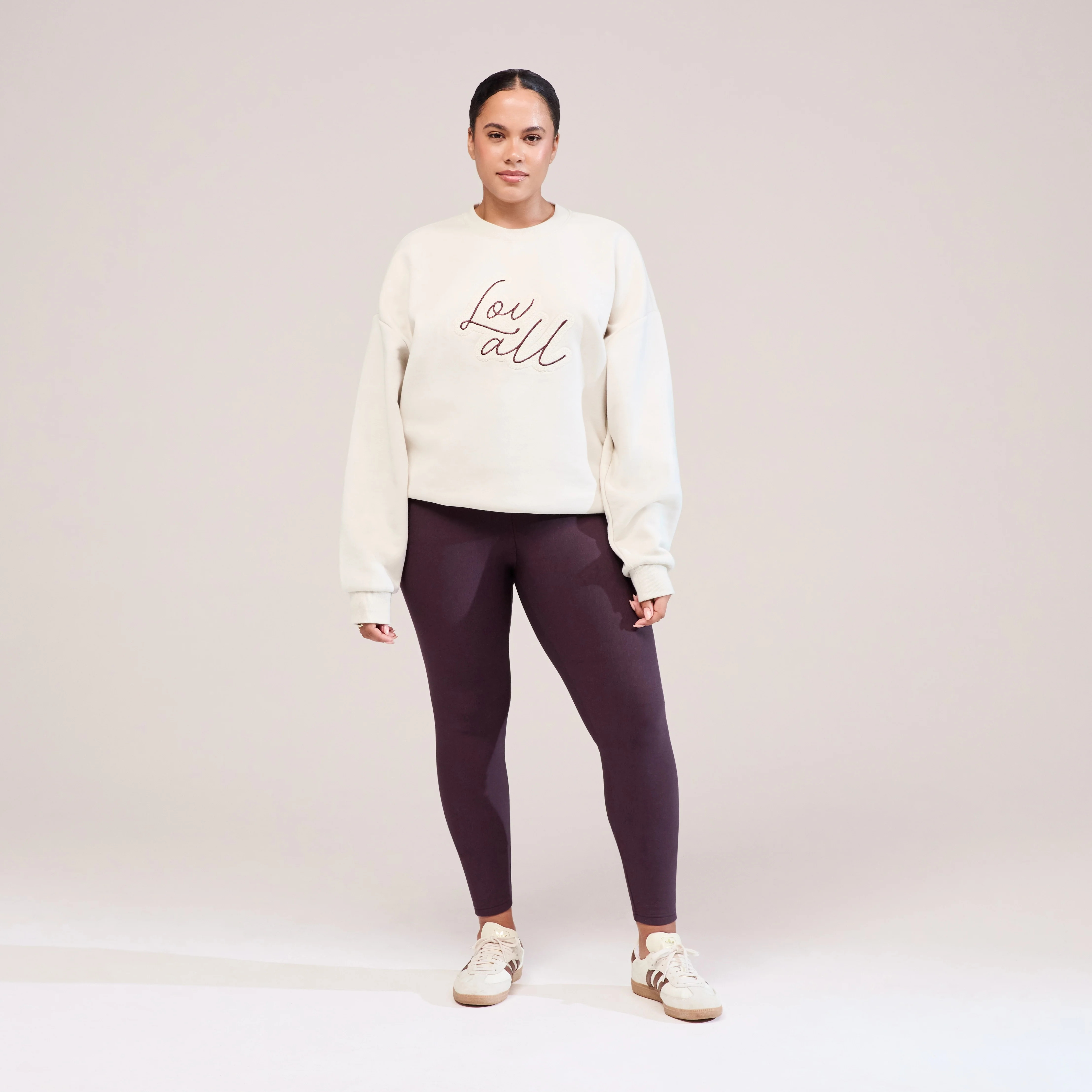 Winter Everyday High Waisted Leggings | Wine | LOVALL