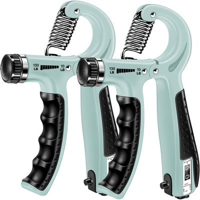HiKeep Grip Strength Trainer (2 Pack), Forearm Strengthener, Hand Light Blue | eBay US