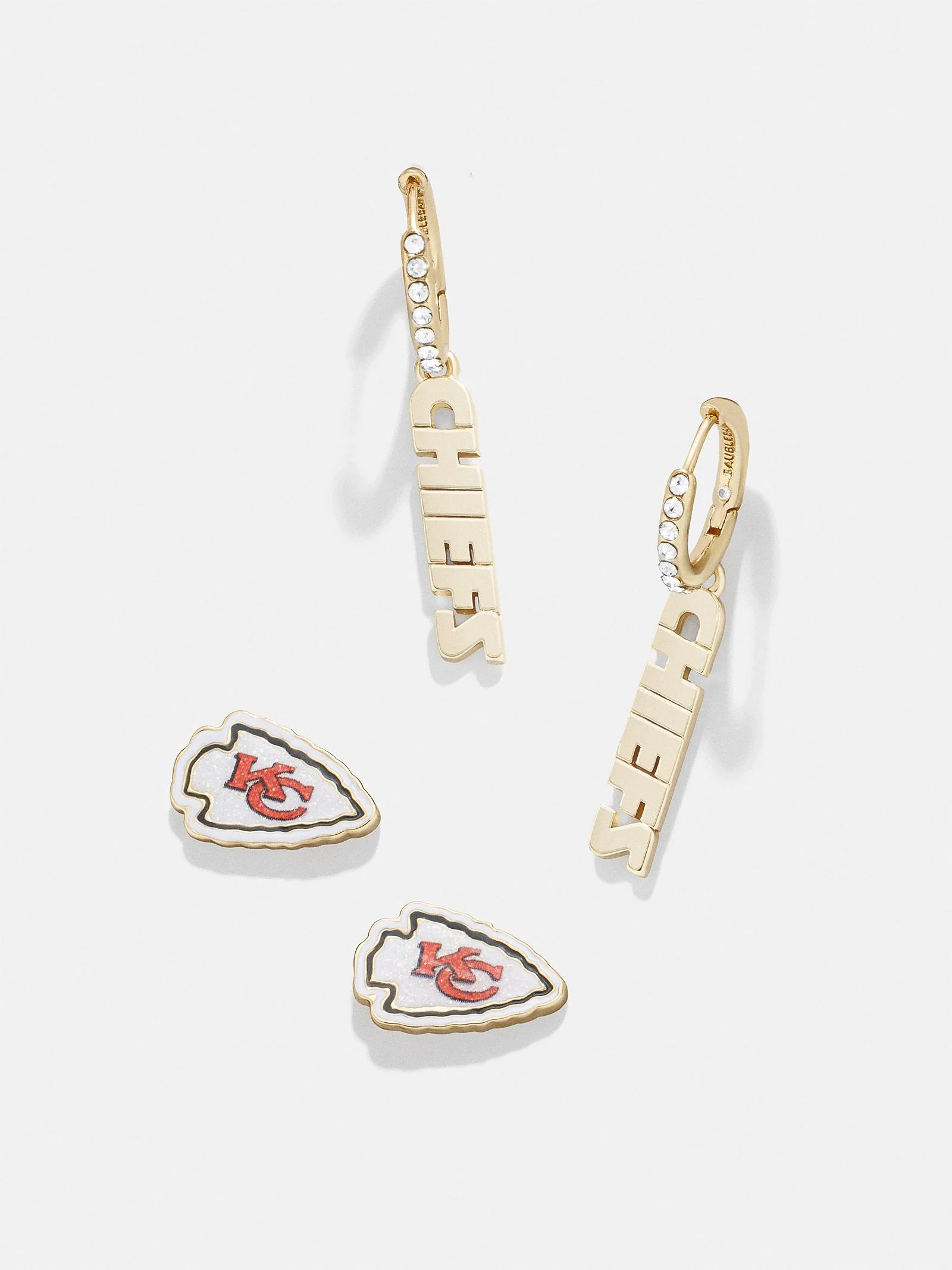 Kansas City Chiefs Earring Set | BaubleBar (US)