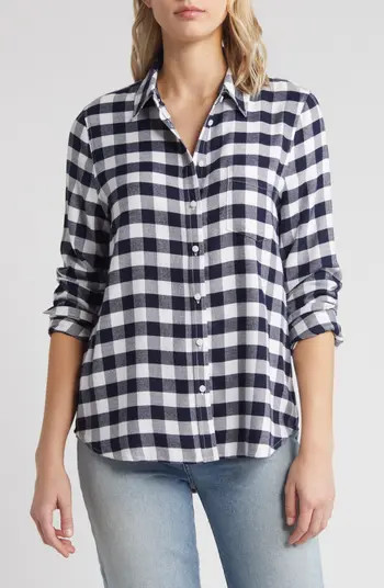 Plaid Flannel Button-Up Shirt | Nordstrom