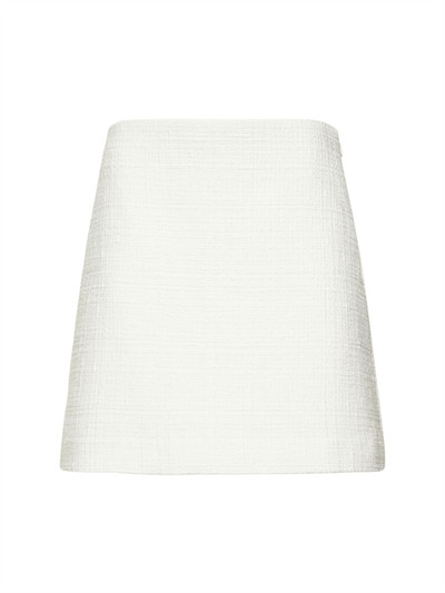 Clean cotton tweed mini skirt - Theory - Women | Luisaviaroma | Luisaviaroma