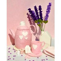 Felt Pink Tea Set/Pot | Etsy (US)