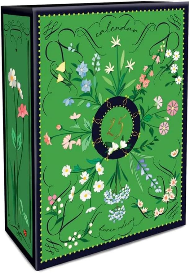 Karen Adams Gold Easel 2025 Desk Calendar 12 Month January 2025 - December 2025 | Amazon (US)