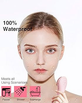 N\u00e5graCoola CLIE Facial Cleansing Brush, Waterproof and Rechargeable Electric Face Scrubber f... | Amazon (US)
