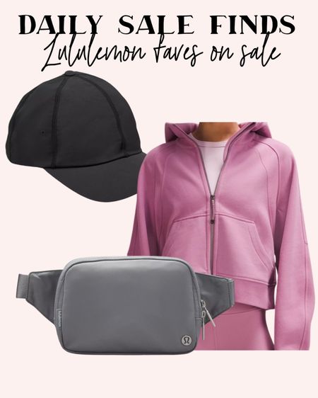 Lululemon hoodie on sale size xs, waist bag on sale favorite hat on sale 

#LTKfindsunder100 #LTKfindsunder50 #LTKfitness