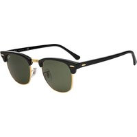 Ray Ban Clubmaster Sunglasses in Black | END. Clothing | End Clothing (US & RoW)