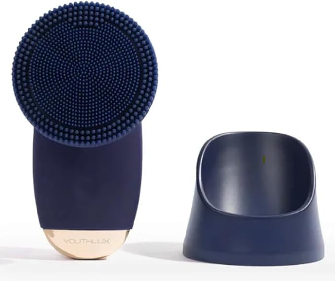 SoniGlow Silicone Facial Cleansing Brush – Electric Vibrating Skincare Scrubber Tool for Deep P... | Amazon (US)