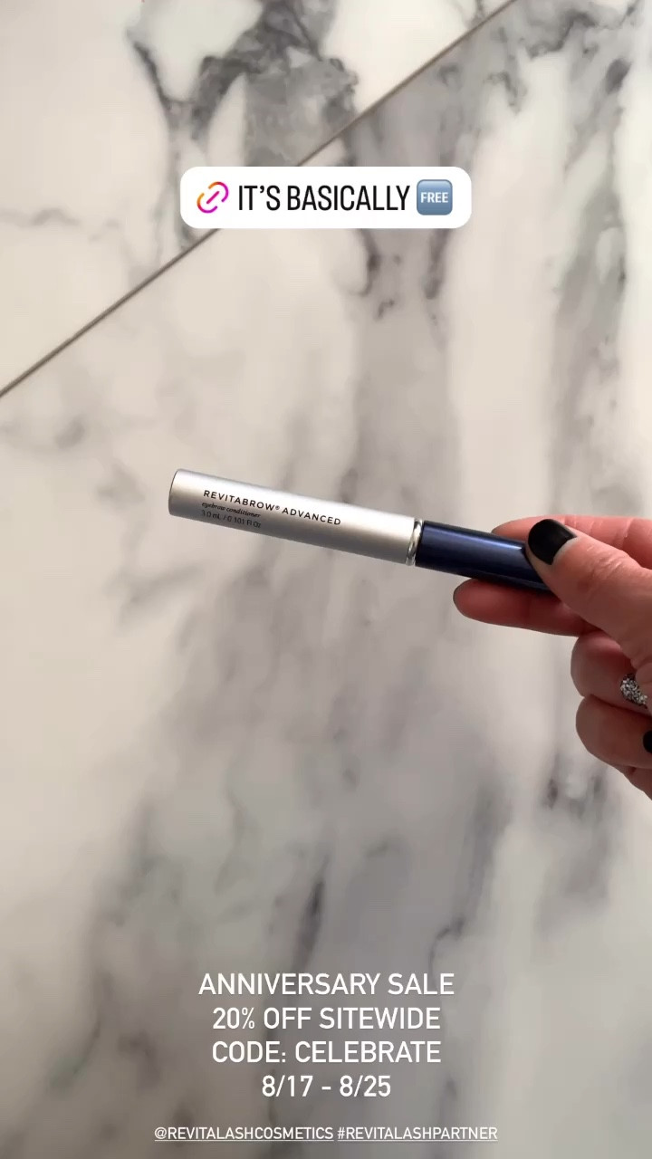 Final hours left for 20% off! 🚨 I love this brow serum! Get it for 20% off right now! Girl math, it comes to $.49 a day based on a 6 month supply. It’s a no brainer! Even better, get the gift set that has the brow serum AND a free tote and 2 other products for the cost of one serum! I got you girl! 😉 #revitalashpartner 

Brow serum, eyelash serum, beauty products, sale, RevitaLash Cosmetics, gift guide, gift ideas, gifts for her, The Stylizt 



#LTKBeauty #LTKSaleAlert #LTKFindsUnder100