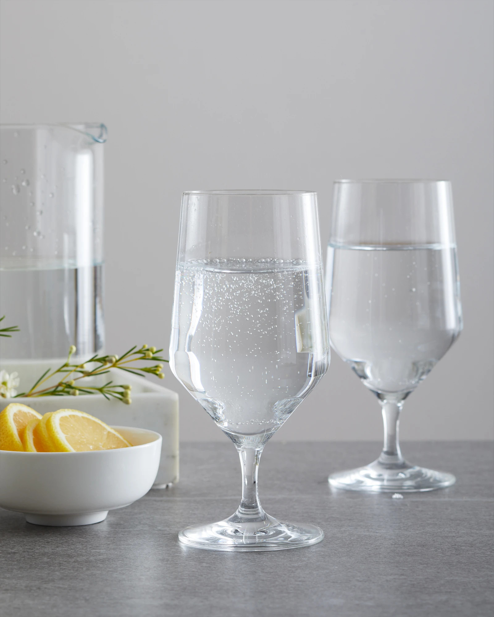 Pure Water Goblet (Set of 6) in No Color | Quince
