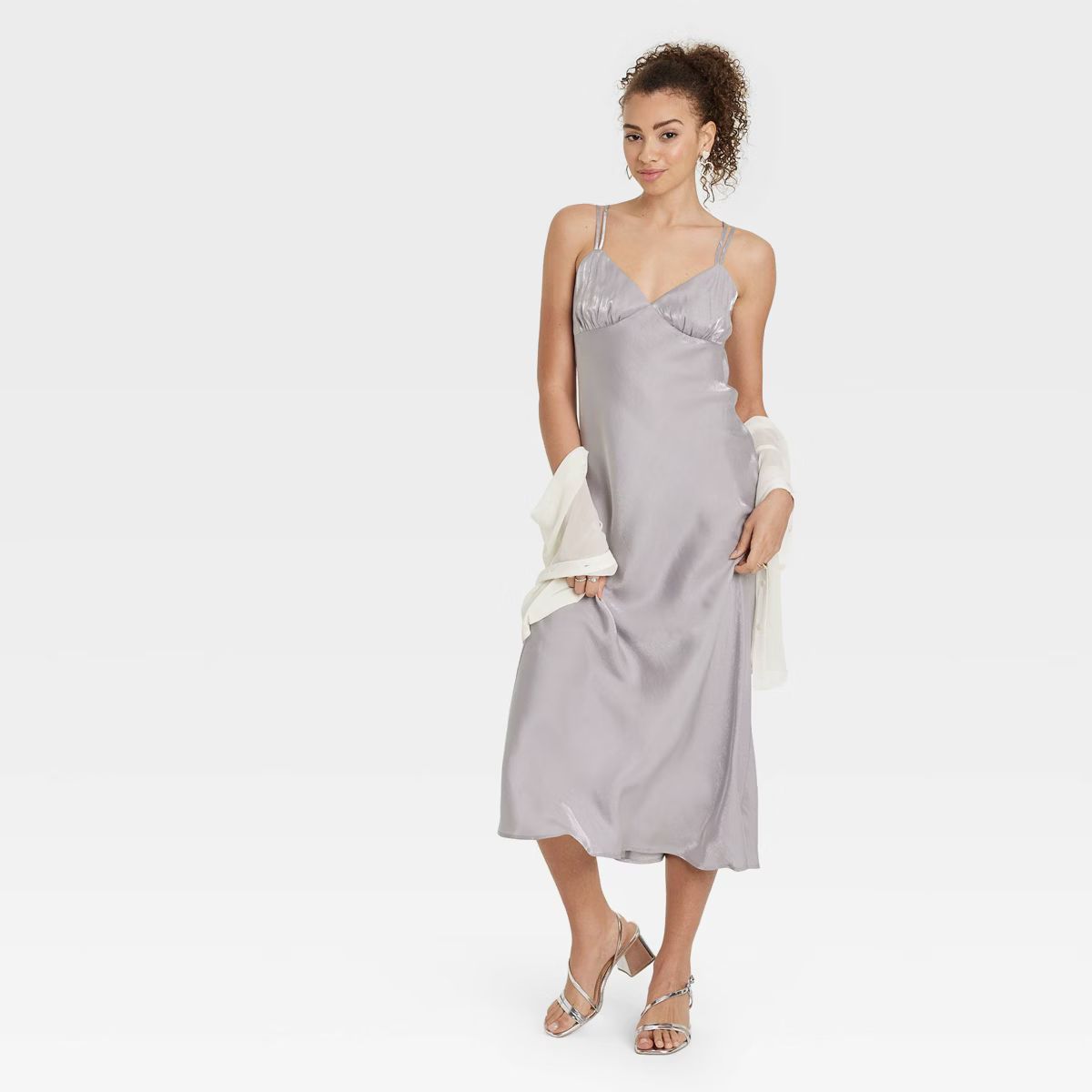 Women's Iridescent Maxi Slip Dress - Wild Fable™ | Target