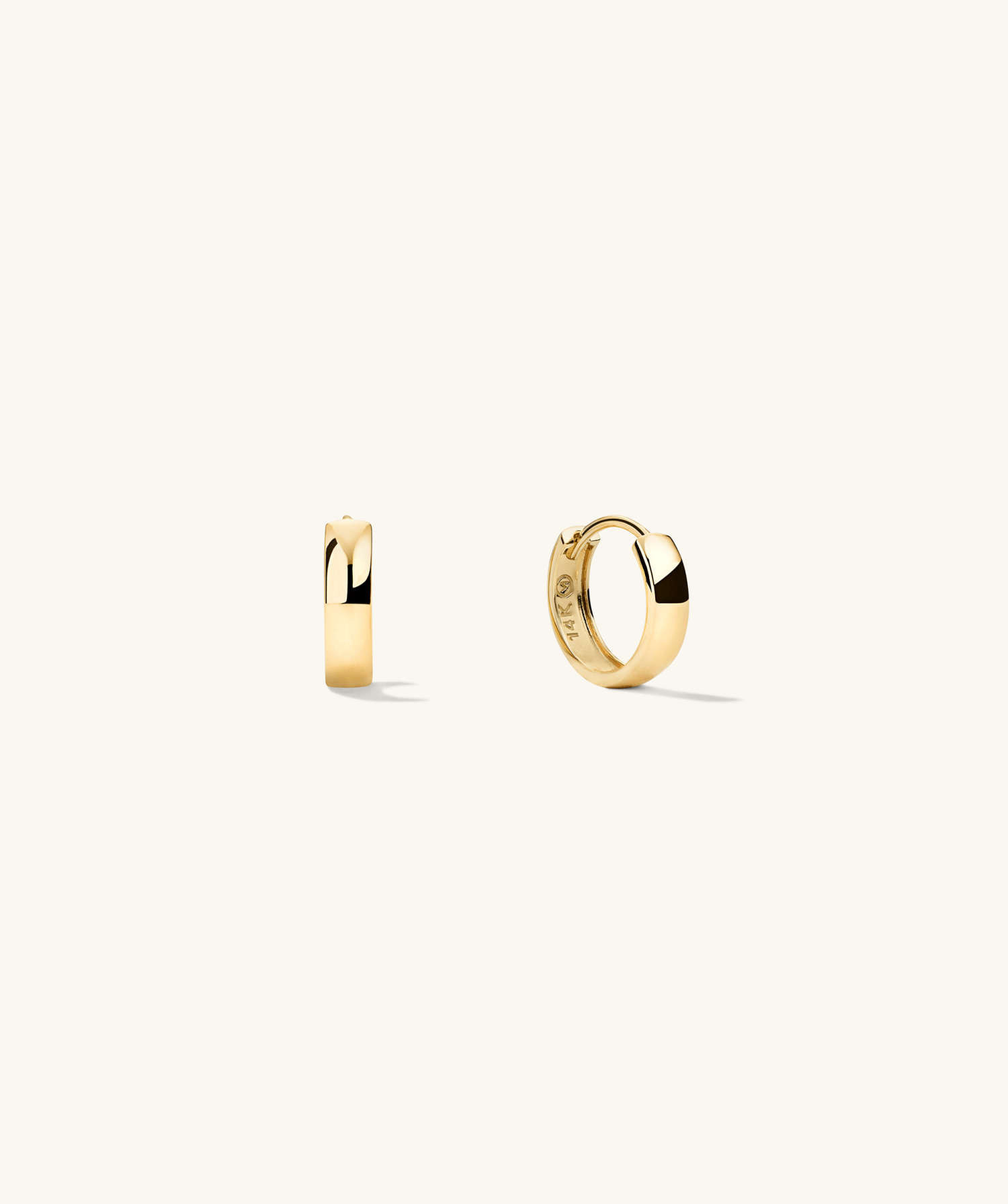 Bold Huggie Hoops | Mejuri (Global)