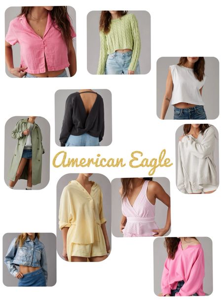 American Eagle sale is here! I love the brights colors and neutrals to balance everything out! Be ready for anything this season! 

#LTKSeasonal #LTKsalealert #LTKSpringSale