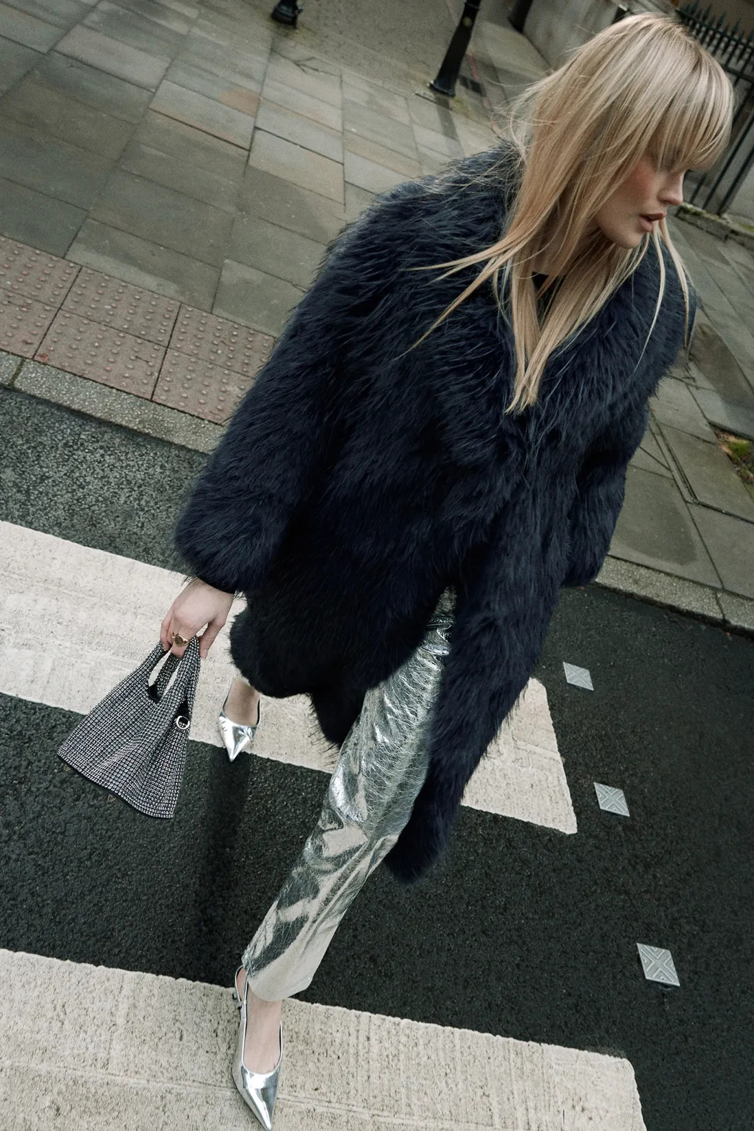 Bags & Purses | Faith: Diamante Grab Bag | Warehouse | Warehouse UK & IE