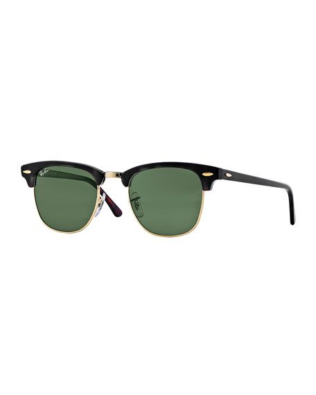 Ray-Ban Men's Classic Clubmaster Sunglasses | Neiman Marcus