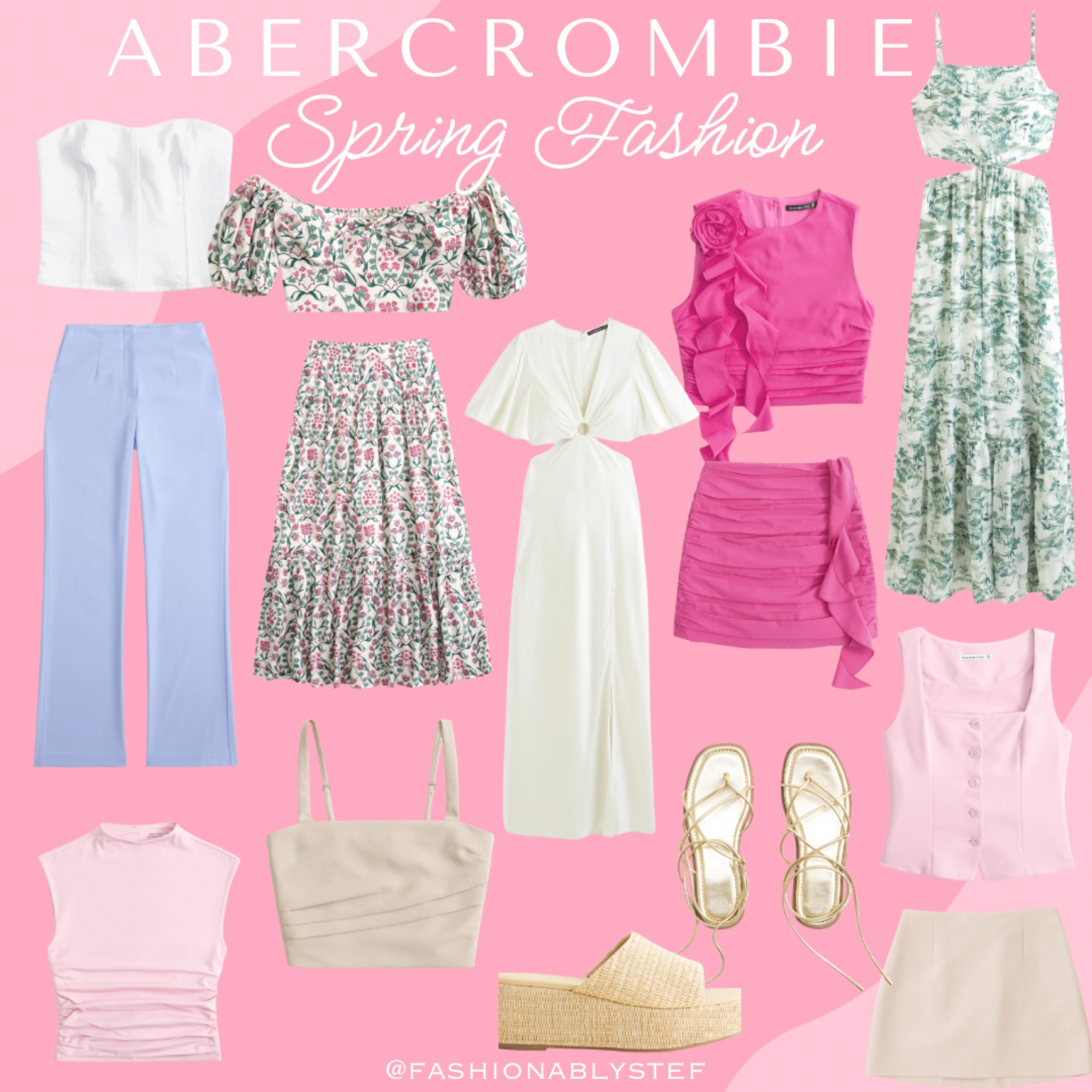 Abercrombie and Fitch has the cutest spring fashion!! 🌸

Abercrombie fashion, Abercrombie spring, Abercrombie sale, spring fashion, spring outfit, spring fashion finds, pink outfit, floral dress, pink vest, two piece set, matching set

#LTKSpringSale #LTKSeasonal #LTKstyletip