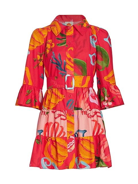 Mixed Fruits Ocean Mini Dress | Saks Fifth Avenue