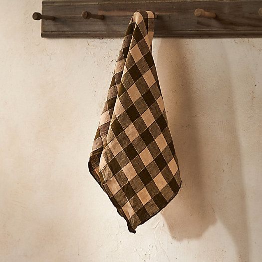 Plaid Dish Towel | Terrain