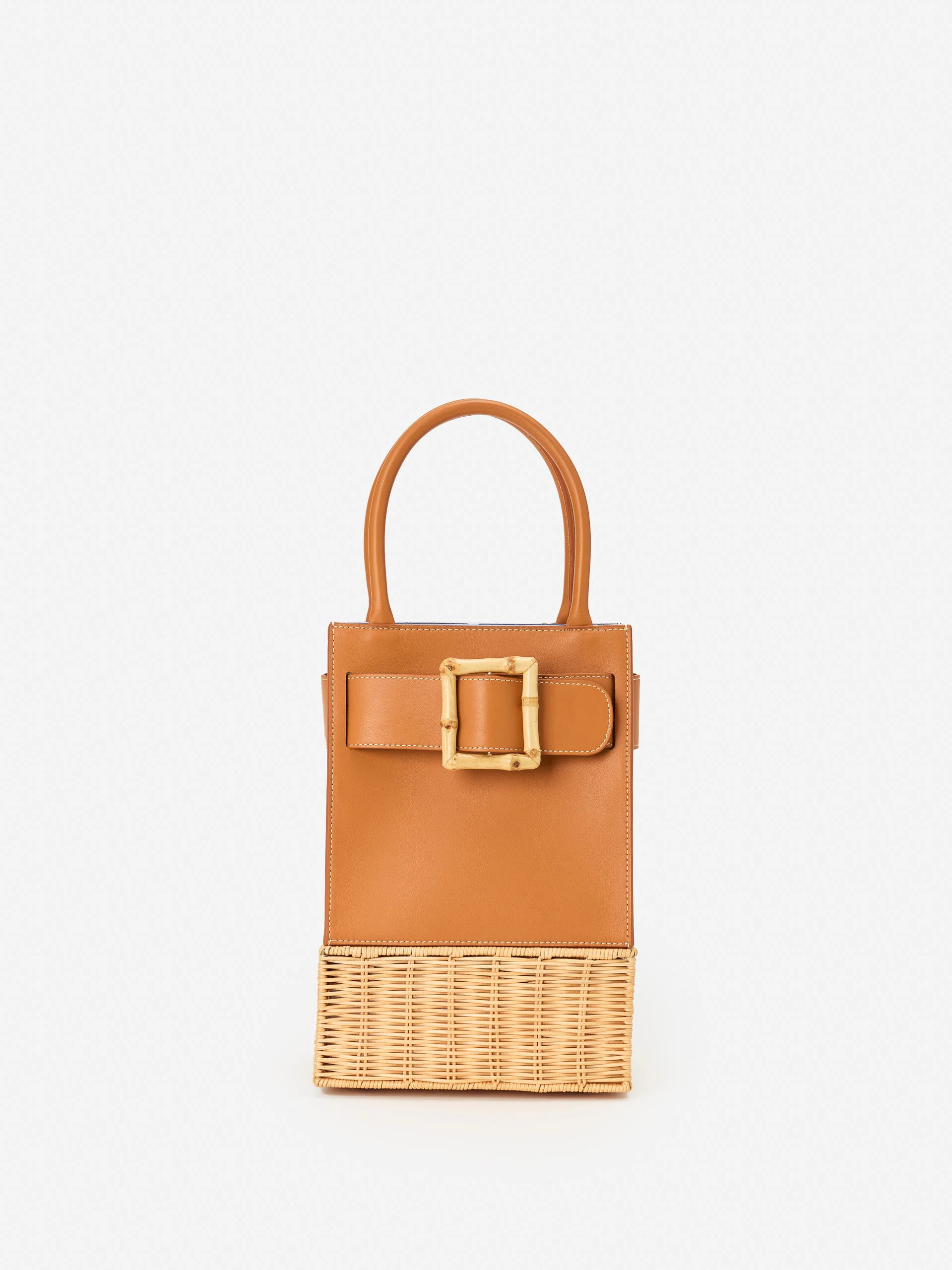 Avenue Wicker Handbag | J.McLaughlin