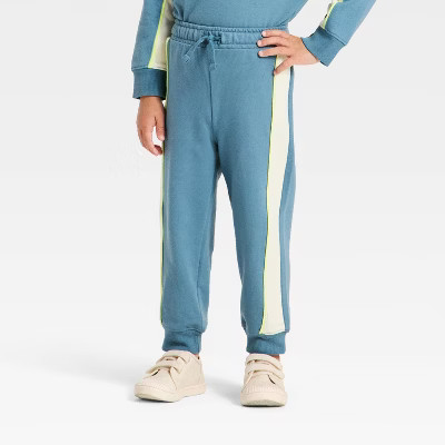 Toddler Boys' French Terry Jogger Pants - Cat & Jack™ Blue | Target
