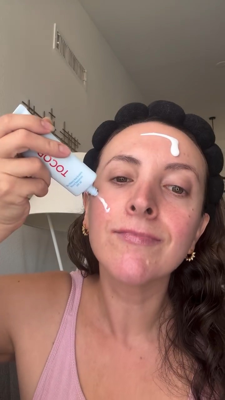 As someone who wears makeup most days, reapplying sunscreen has always been the hardest part of my SPF routine. ☀️

Lately, I’ve been using the TOCOBO Bio Watery Sun Cream before makeup and keeping the Cotton Airy Sun Stick with me for easy touch-ups throughout the day.

The sun cream feels lightweight and hydrating under makeup, and the sun stick makes reapplication so much easier without disturbing everything I’ve already put on my face.

Sometimes the best routines are the ones that make healthy habits feel effortless. 💛

Do you reapply your sunscreen during the day?

#LTKmorningroutine #LTKselfcare #LTKBeauty