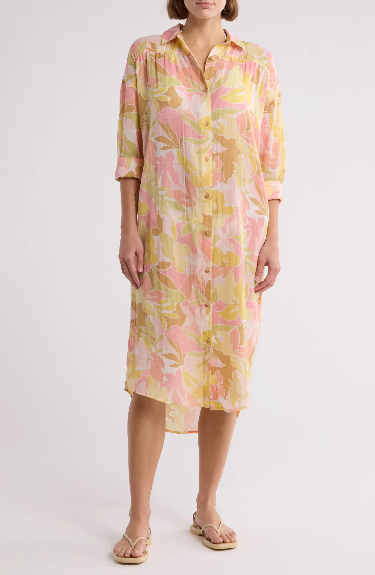Daylight Dreamin' Cover-Up Shirtdress | Nordstrom