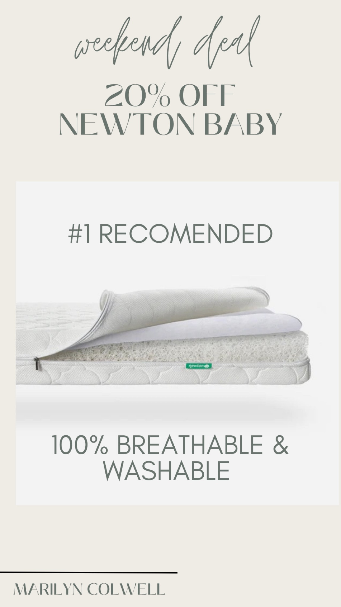 20% off at Newton Baby

Baby mattress, crib mattress, nursery, baby must have, new baby, baby registry, breathable mattress, pregnancy pillow, maternity, nursery must have, new mom, Fourth of July sale, weekend sale, crib, bassinet, baby furniture, nursery furniture

#LTKsalealert #LTKbaby #LTKkids