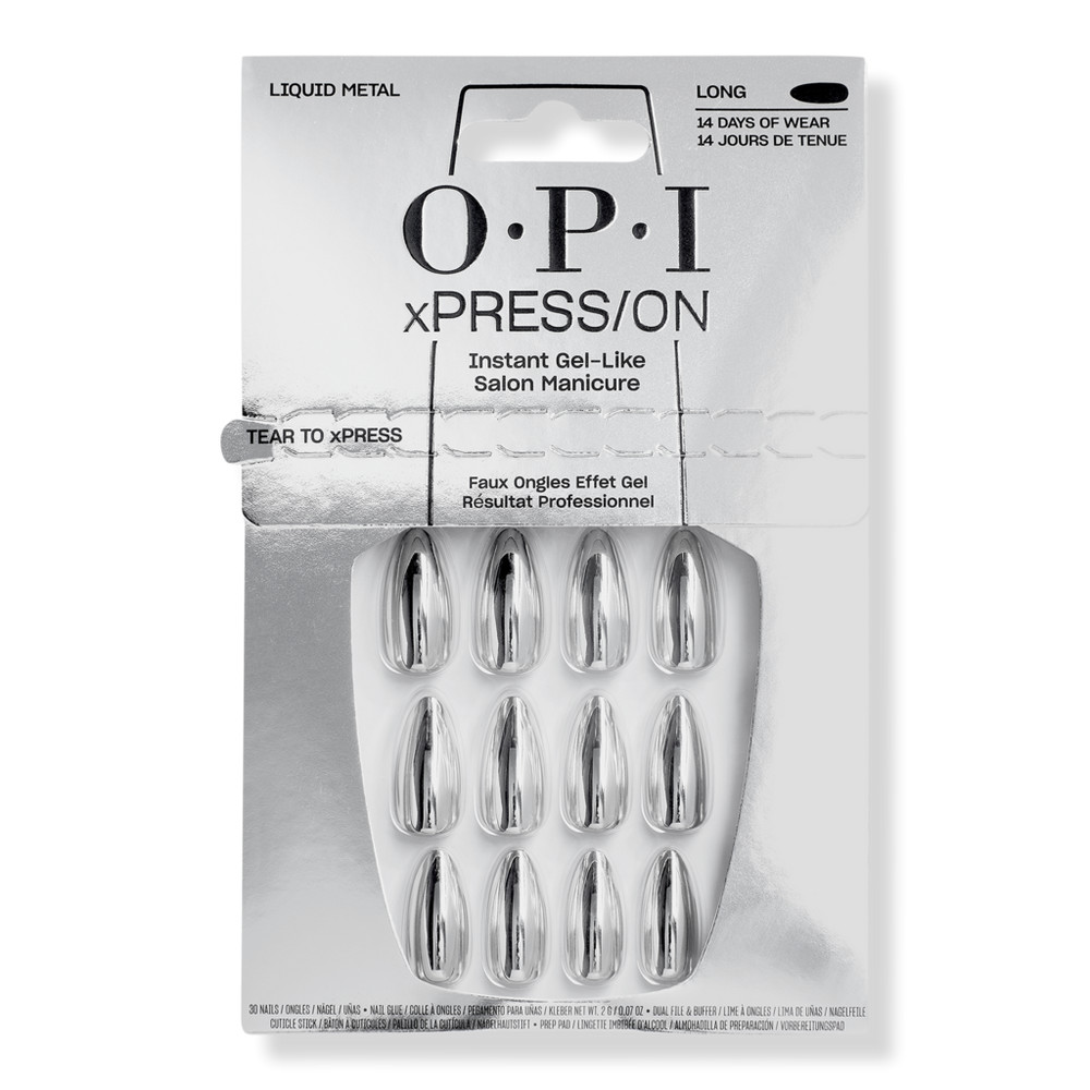 OPI xPRESS/ON Metallic Mega Mix Press On Nails Collection | Ulta