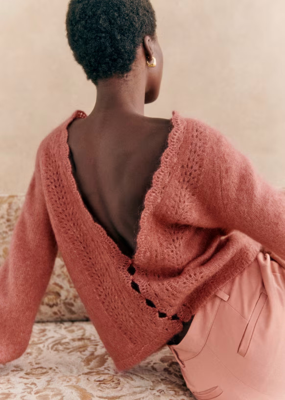 Marylis Jumper - Pink Creation | Sezane Paris - US