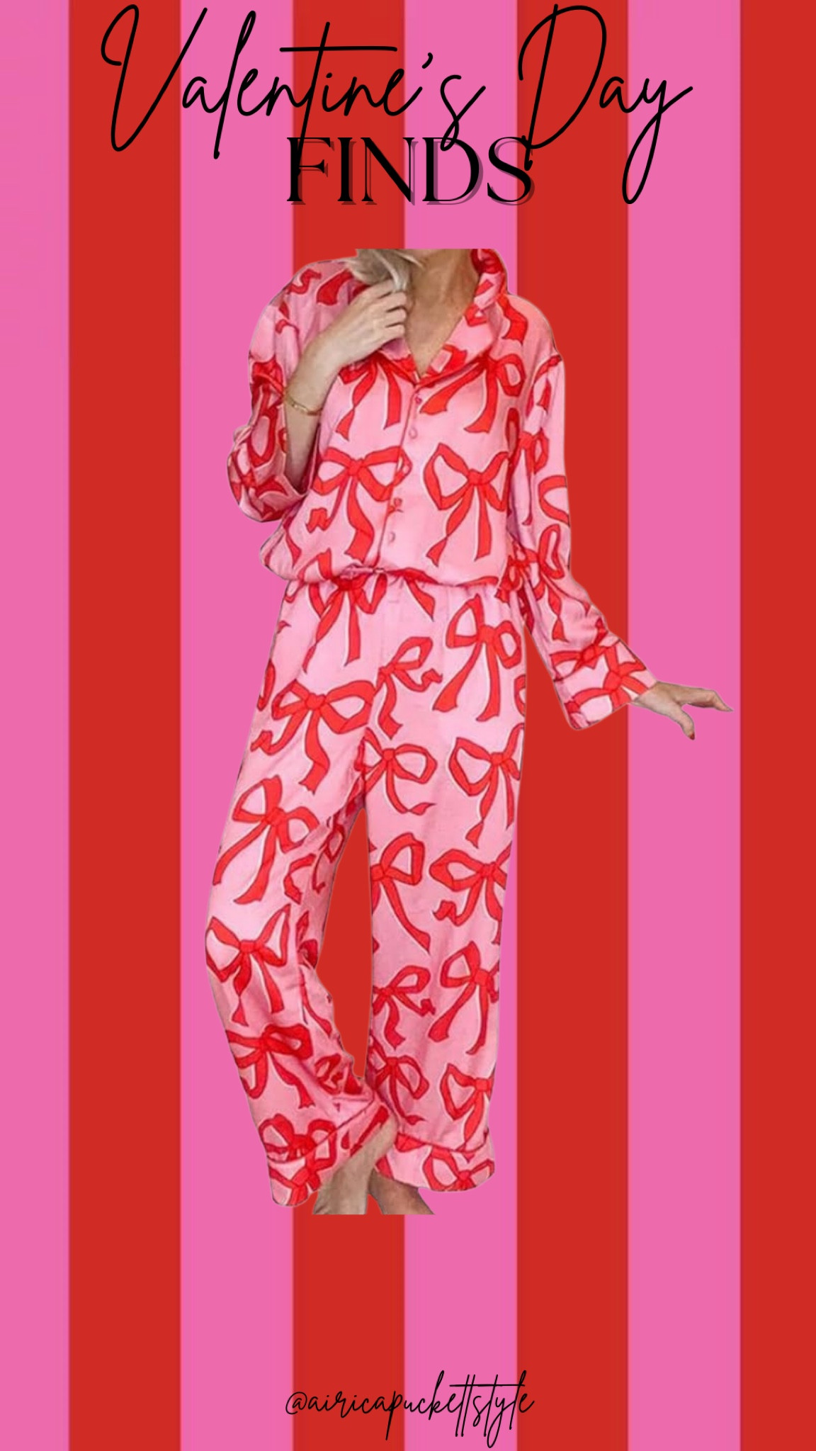 Valentine’s Day finds | Red & pink bow pajamas | Amazon finds 

#LTKFindsUnder100 #LTKFindsUnder50 #LTKStyleTip