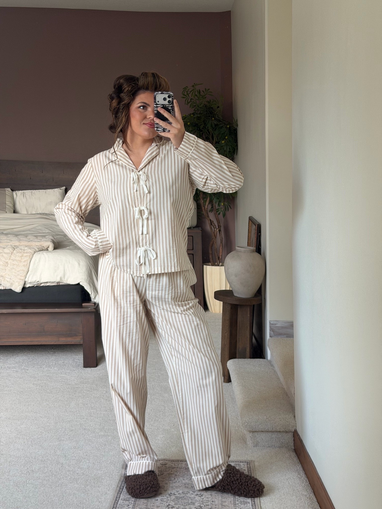 Old navy pajamas size xl tall!

I believe this is from their Christmas pajama line!