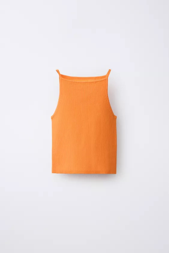 RIBBED TOP | Zara US