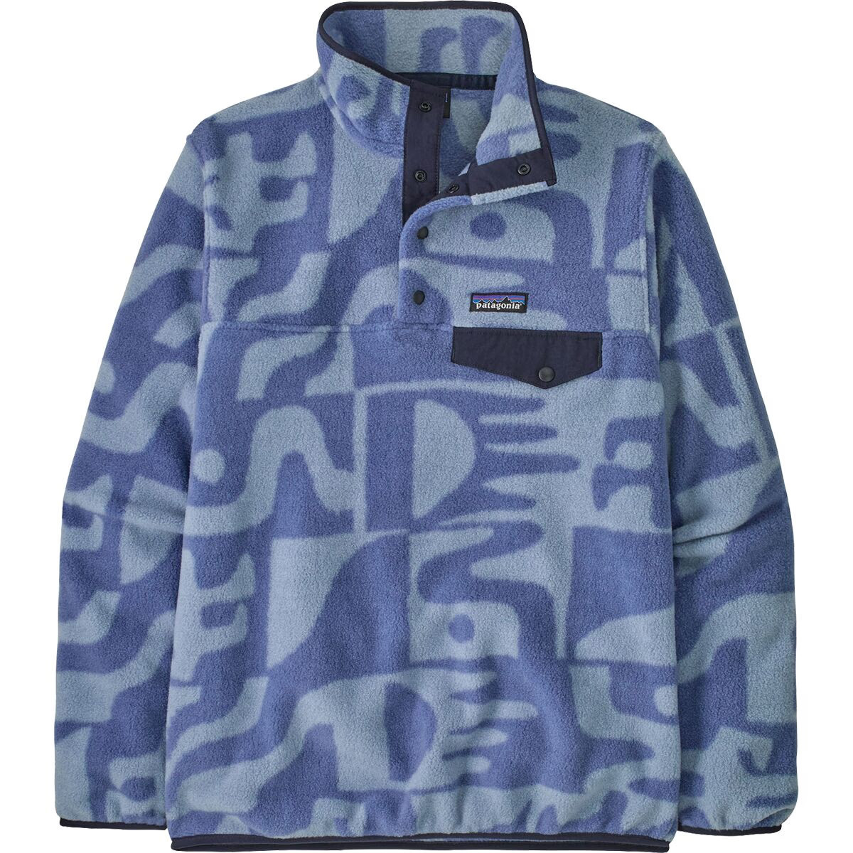 Patagonia Synchilla Lightweight Snap-T Fleece Pullover - Women's Mother Tree: Barnacle Blue, XS | Backcountry