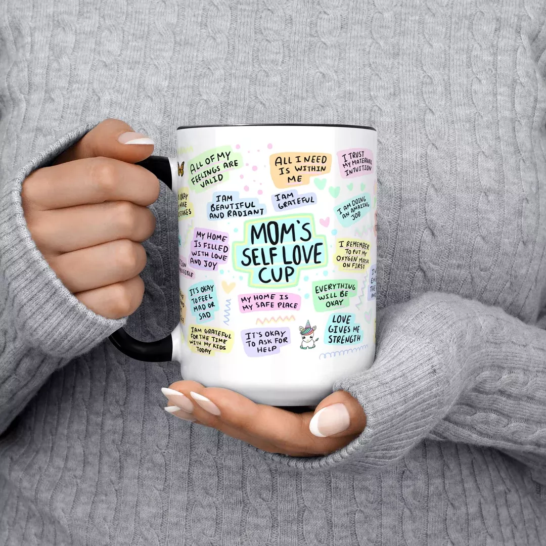 Mom's Daily Affirmations Mug - Mama Mug - Gift for New Mom