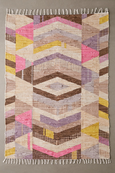 Kadri Printed Rag Rug | Urban Outfitters (US and RoW)