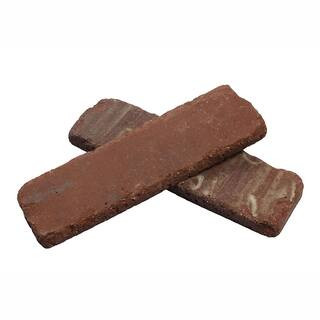 Boston Mill Thin Brick Singles - Flats (Box of 50) - 7.625 in. x 2.25 in. (7.3 sq. ft.) | The Home Depot