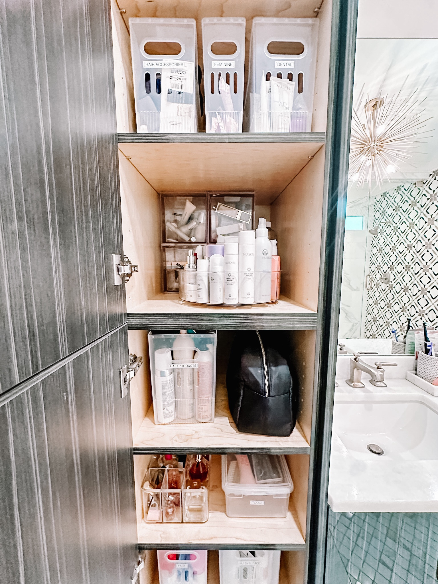 Deep cabinets can easily equal lost items. You’ve got to contain and label, y’all! 👊🏻👊🏻
.
.
@thecontainerstore 
.
.
.
#bathroomcabinetorganization #organizedbathroom #bathroomstorage #declutter #professionalorganizer #homeorganization #storagehacks #tidybathroom #bathroominspo #homeorganizer #organizedhome #bathroommakeover #cabinetorganization #organizationtips #declutteryourspace #neatandtidy #storageideas #homedecor #bathroomorganization #professionalorganizing #organizationaltips #spaceoptimization #bathroomrenovation #cleanandorganized #homeorganizationexpert #bathroominspo #midweekcheckin

#LTKHome #LTKStyleTip #LTKFamily