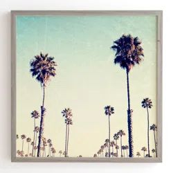 California Palm Trees by Bree Madden - Picture Frame Photograph Print on Wood | AllModern | Wayfair North America