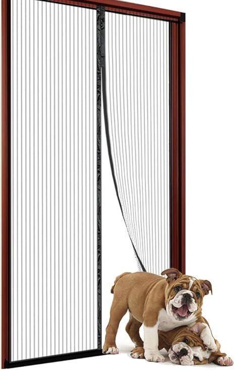 2021 Upgraded Version Magnetic Screen Door Fits Door Size up to 38"x82" Max, Easy Install with Fu... | Amazon (US)
